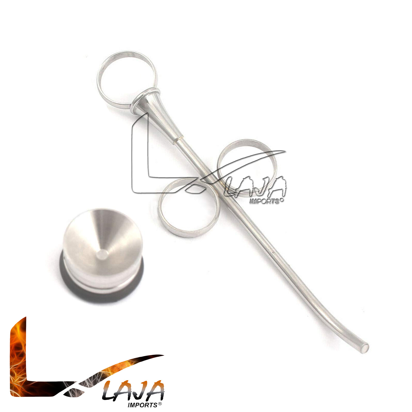 Surgical Dental Bone Graft Syringe 3.5mm Amalgam Well Pot Bone Graft Implant Kit
